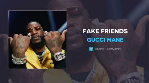 gucci mane fake friends|gucci mane facebook.